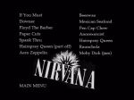 Nirvana Community World Theater - DVD menu