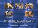 Nirvana Rhino Records - DVD menu