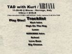 Nirvana Bloom - DVD menu