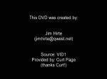 Nirvana Evergreen State College #1 - DVD menu