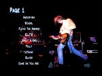Nirvana Live in Roma - DVD menu
