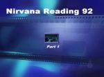 Nirvana Reading VCD - DVD menu