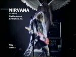 Nirvana Stabler Arena - DVD menu