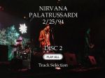 Nirvana Palatrussardi Milan #2 - DVD menu