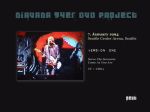 Nirvana Nirvana - 94er PROject - DVD menu